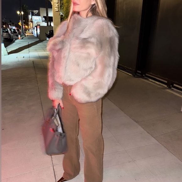 Helmut Lang Shearling Bomber Jacket - Picture 14 of 14